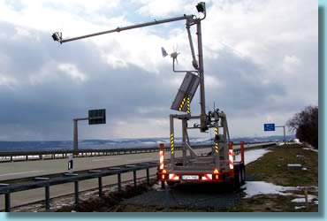 Hebetechnik-Bild - Stützen Typ 281-282 für mobile LKW-Maut-Erfassung