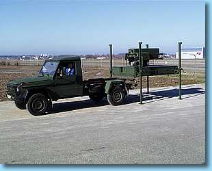Hubstützen-Bild - Palette für Lenkflugkörper Launcher mit Stützen Typ 277