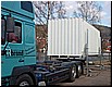 Hebesysteme-Bild - Verladen einer Wechselbrücke mit Absetzsystem Typ 285 Hebesysteme-Bild - Verladen einer Wechselbrücke mit Absetzsystem Typ 285