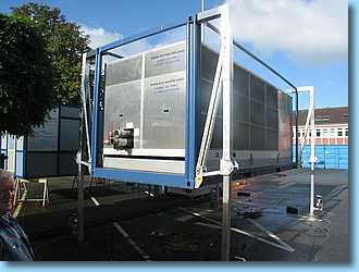 Hubstützen-Bild - Container Handling mit Stützen Typ 294