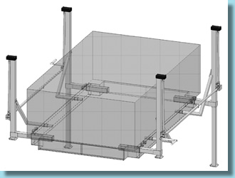 Absetzsystem-Bild - Absetzsystem Typ 297 mit Adaption Einsteckrohr